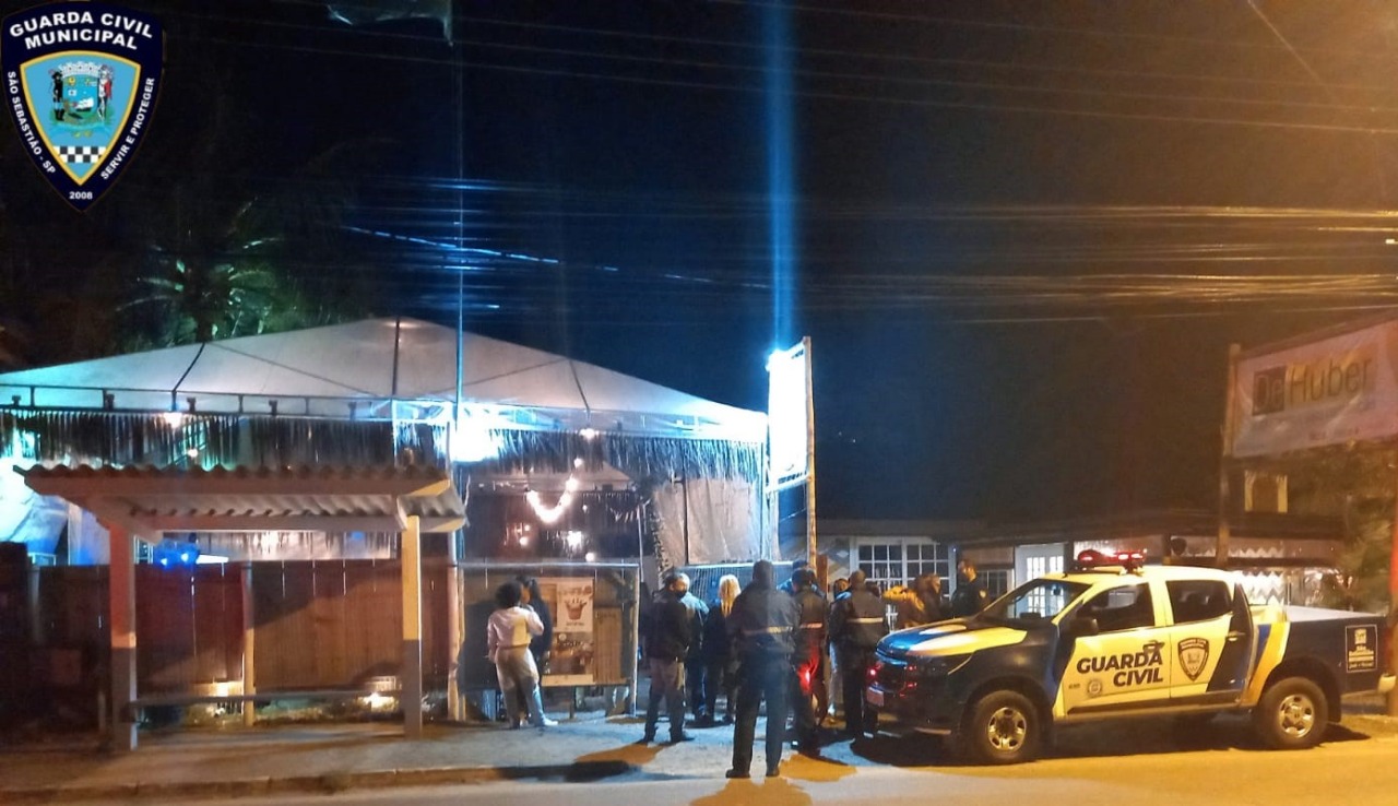 Três festas com 620 pessoas são encerradas na Costa Sul de São Sebastião 1 Três festas com 620 pessoas são encerradas na Costa Sul de São Sebastião