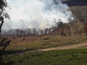 Homem tenta apagar queimada, inala fumaça e morre em Cunha