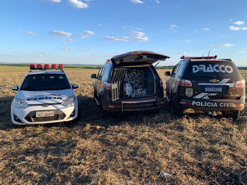 Helicóptero registrado em nome de imobiliária de Taubaté cai carregado de cocaína na divisa com o Paraguai