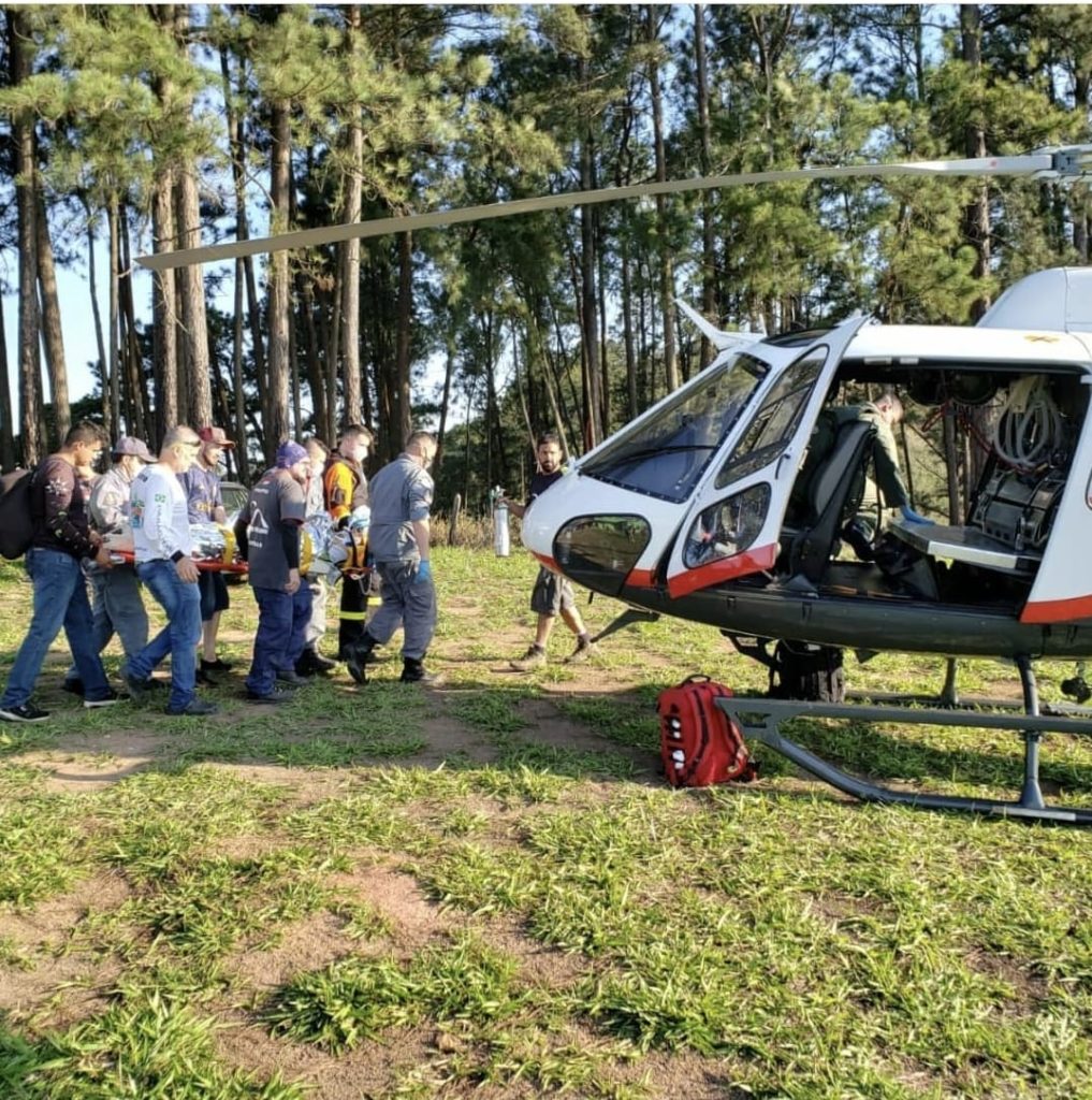 Homem, de 45 anos, cai de paraglider em Cachoeira Paulista 1 Homem, de 45 anos, cai de paraglider em Cachoeira Paulista