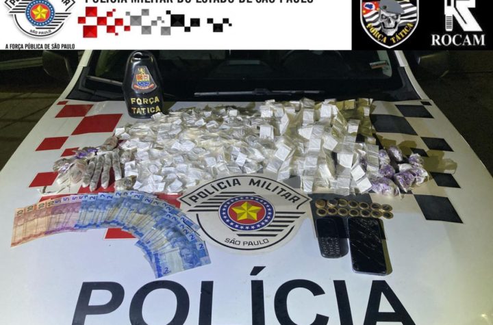 Homem é preso com quase 1 kg de drogas por Caraguatatuba