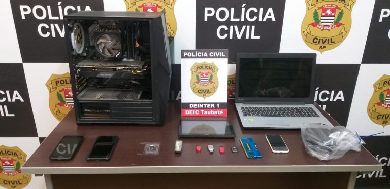 Megaoperação contra pornografia infantil tem dois alvos em Taubaté