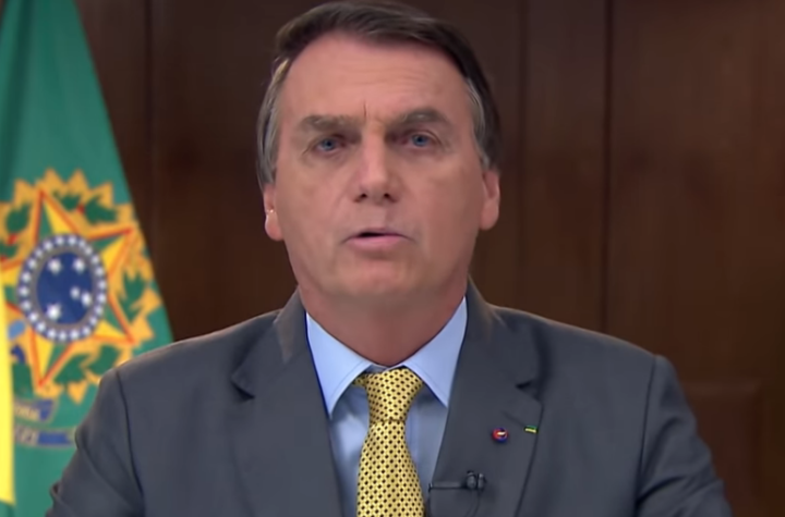 Bolsonaro faz pronunciamento
