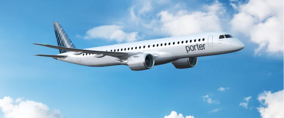 Embraer anuncia venda de 80 jatos E-195-E2 para companhia canadense