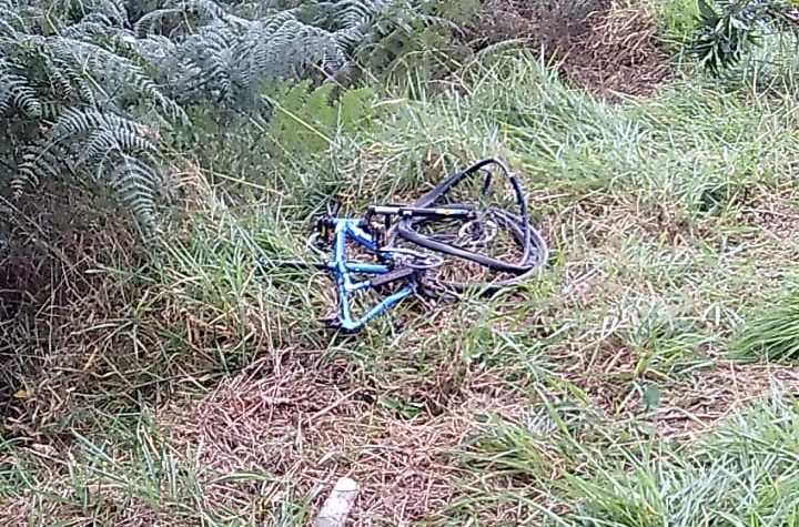 Ciclista morre e carro cai em ribanceira na estrada de Campos do Jordão