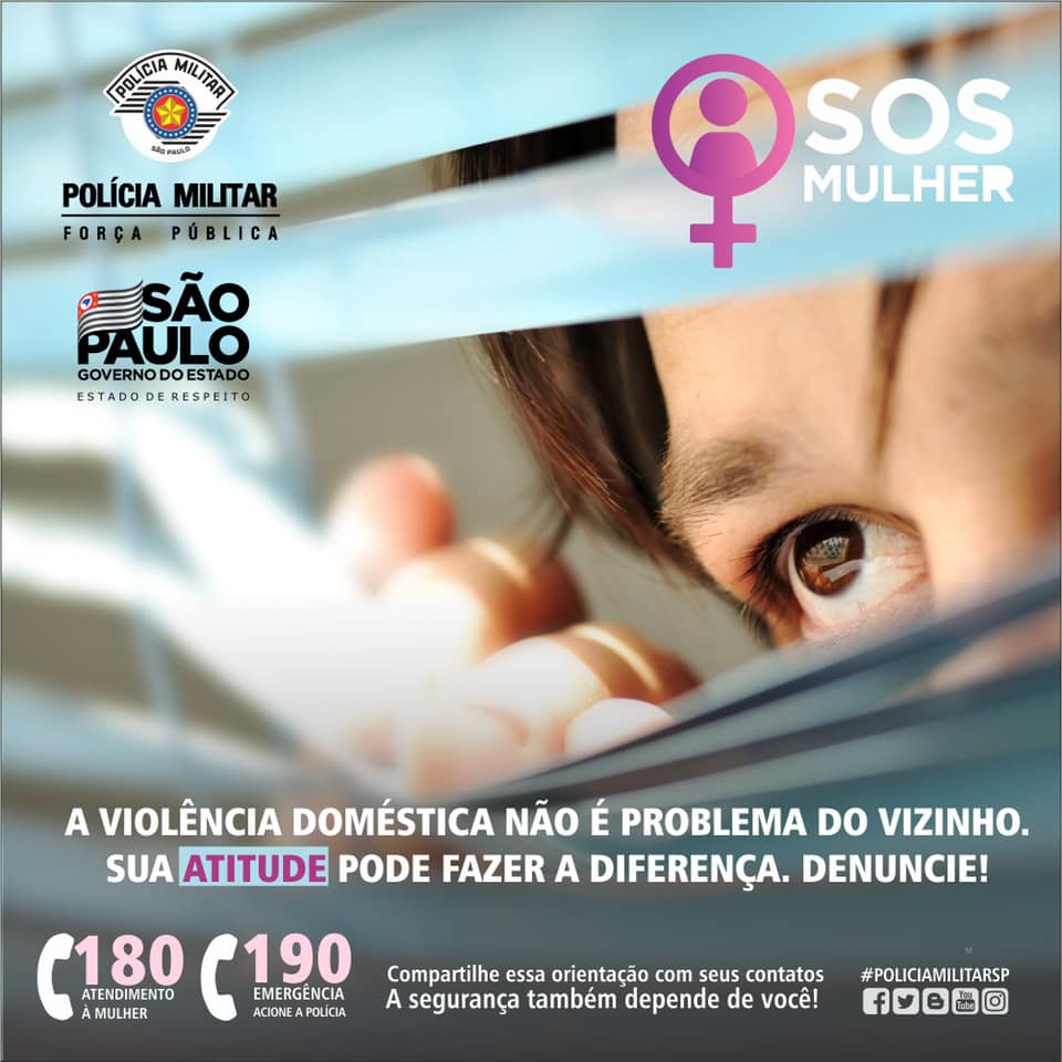Três agressores são presos por violência doméstica em Cruzeiro e Aparecida