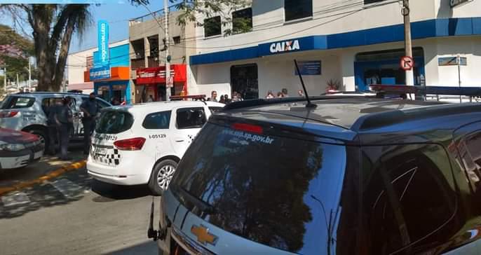 Assalto à agência bancária em Tremembé mobiliza a polícia