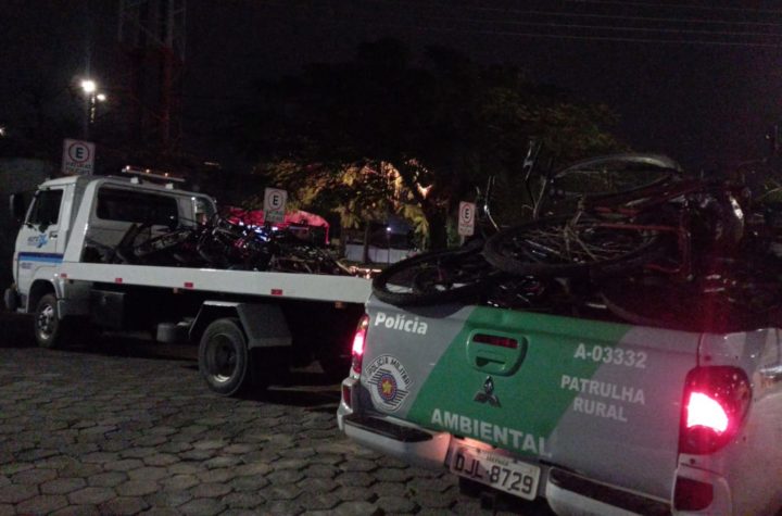 PM descobre desmanche de bicicletas em Caraguatatuba