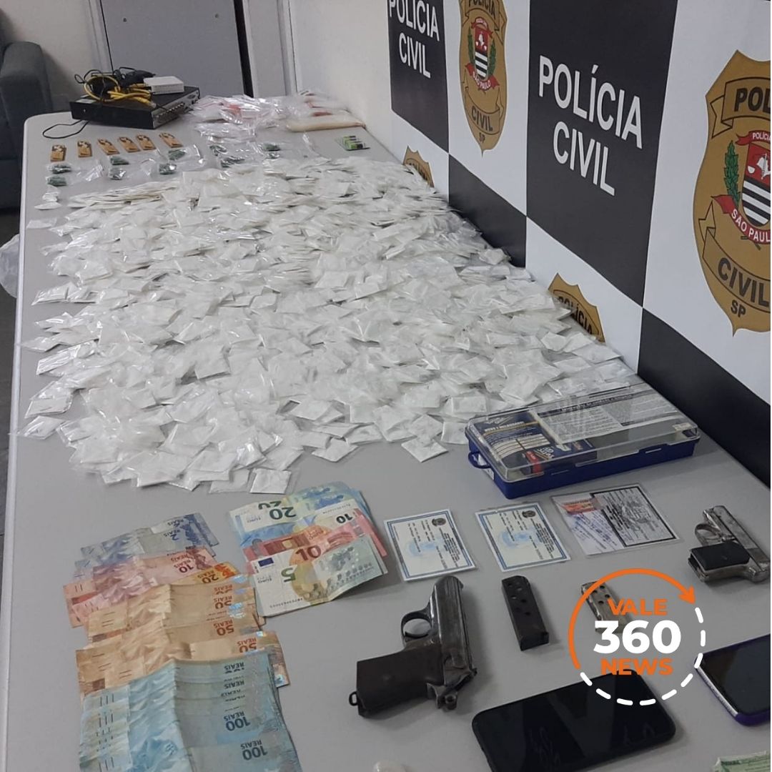 Traficantes que vendiam drogas, armas e munições para ricos em Campos do Jordão são presos