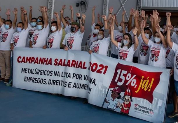 Sindicato dos Metalúrgicos envia aviso de estado de greve a empresas do setor aeronáutico