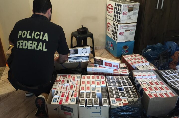 PF deflagra operação contra contrabando de cigarro no Vale do Paraíba