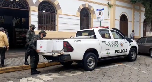 PM Ambiental apreende 594 kg de pescado irregular em cidades do Vale do Paraíba