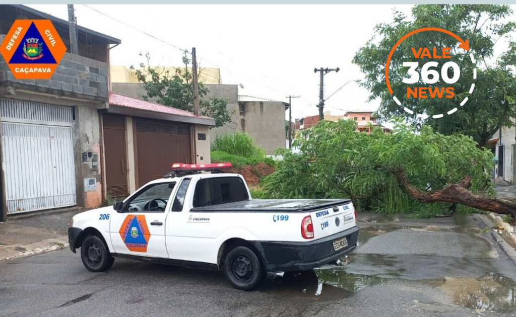 Caçapava: Temporal causa alagamento na Avenida Brasil e transtornos em outros pontos da cidade 2 Caçapava: Temporal causa alagamento na Avenida Brasil e transtornos em outros pontos da cidade