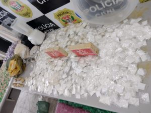 Polícia apreende quase 13 kg de cocaína em Guaratinguetá