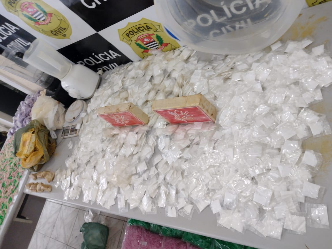 Polícia apreende quase 13 kg de cocaína em Guaratinguetá