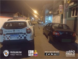 Bandido é preso após roubar carro com família dentro em rua de Caçapava
