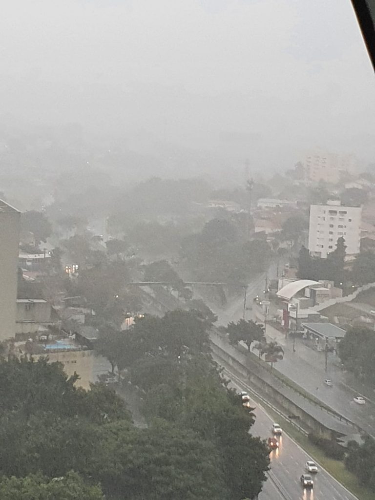 Alerta de muita chuva no Vale do Paraíba e Litoral Norte até domingo