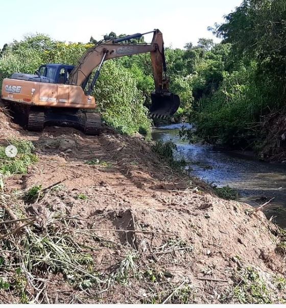 Córrego do Moinho, em Tremembé, passa por obras para evitar riscos à população