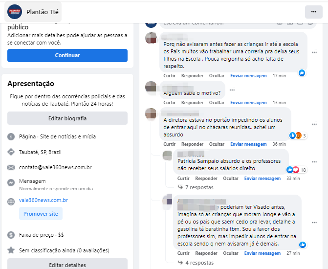Professores eventuais de Taubaté fazem greve e alunos ficam sem aula nesta quarta-feira 1 professores-eventuais-em-taubaté