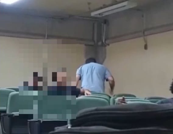 VÍDEO: Professor “surta” com aluno no Sedes em Taubaté