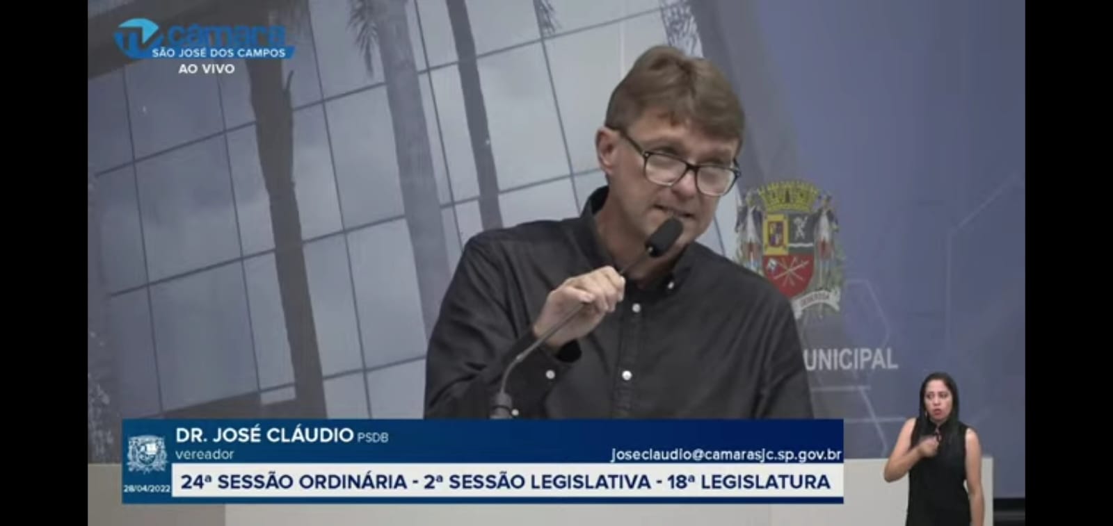 Vereador não diz amém a prefeito de São José dos Campos, defende servidor público e gestão transparente