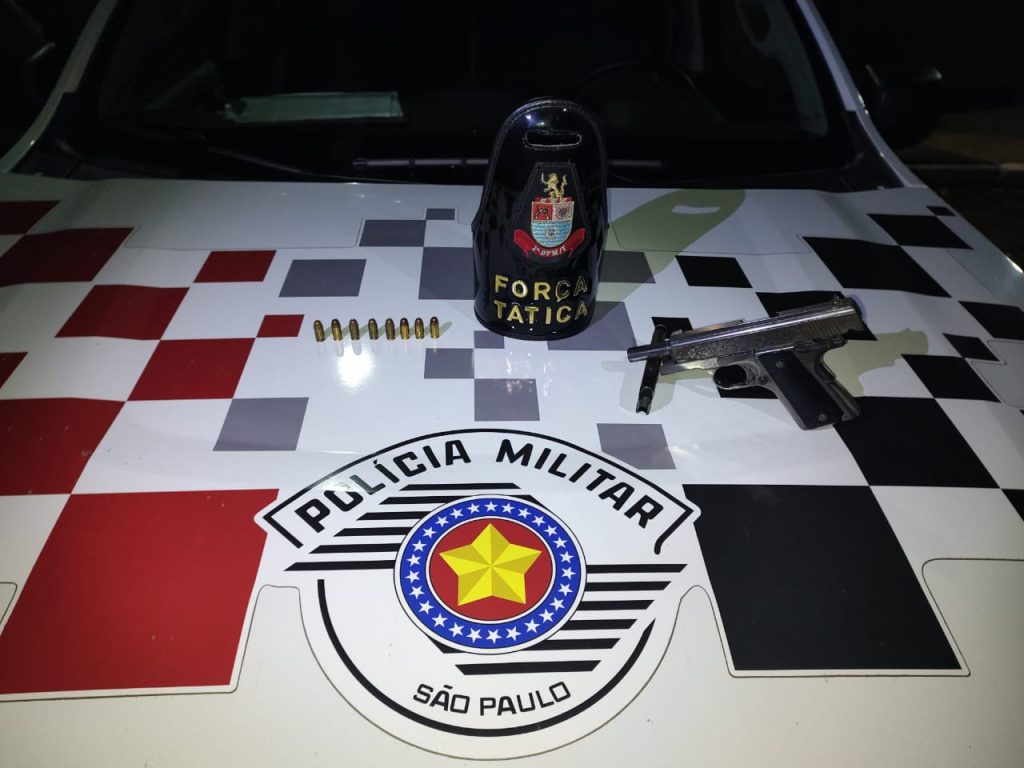 Força Tática da PM prende homem que fez ameaças a populares em bar de SJC 1 Força-tática-da-pm