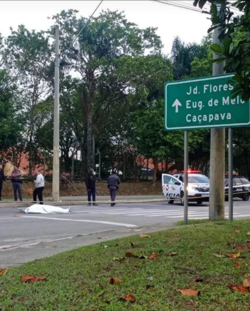 Polícia investiga morte de homem pela Estrada Velha Rio-SP, no Jardim das Flores, em SJC 1 Jardim das Flores