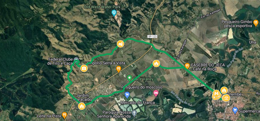 Prefeitura de Tremembé lança domingo (07) circuito de cicloturismo com extensão de 27 km 1 circuito de cicloturismo