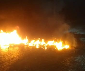 Moradores do Buquirinha II fazem manifestação devido à falta de água