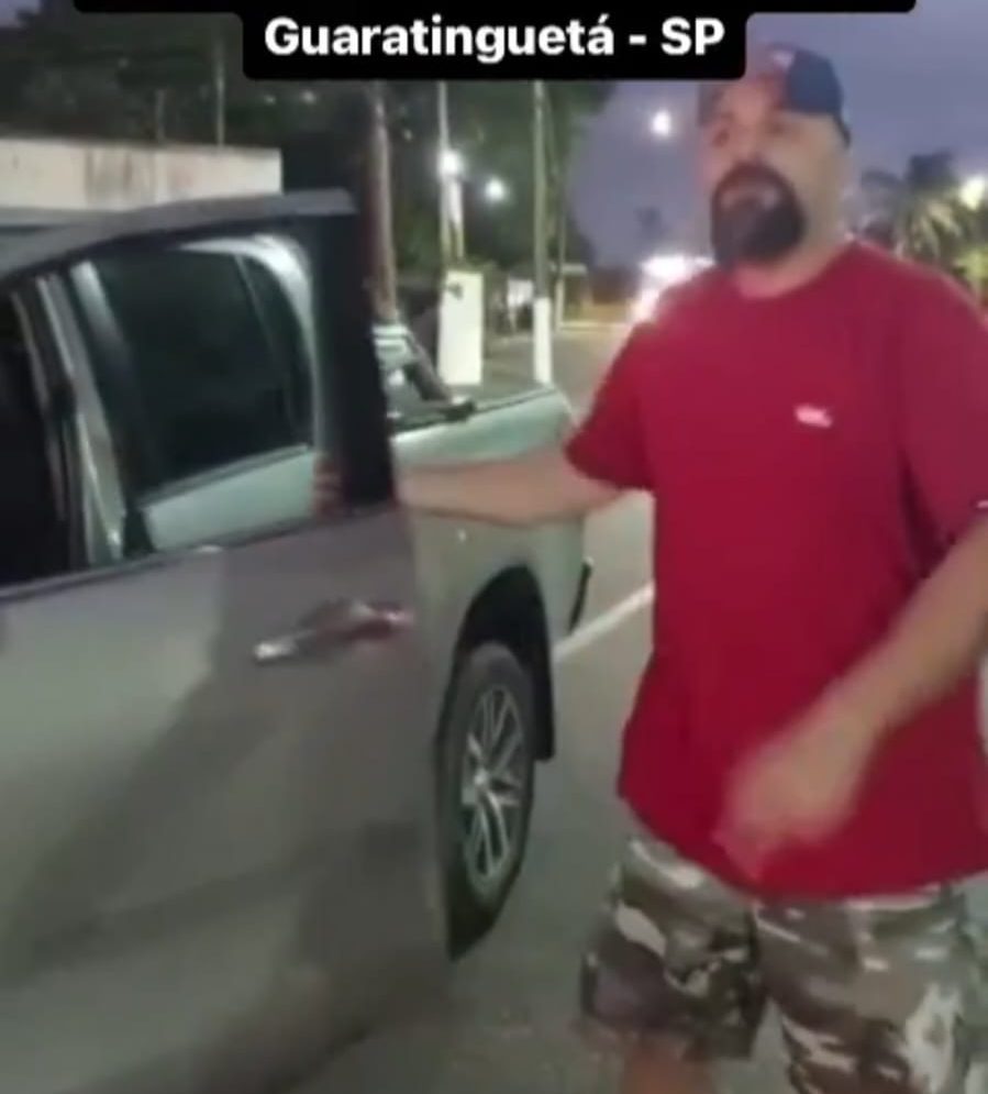 Homem se passa por delegado em Guaratinguetá e ameaça apoiadores de Lula