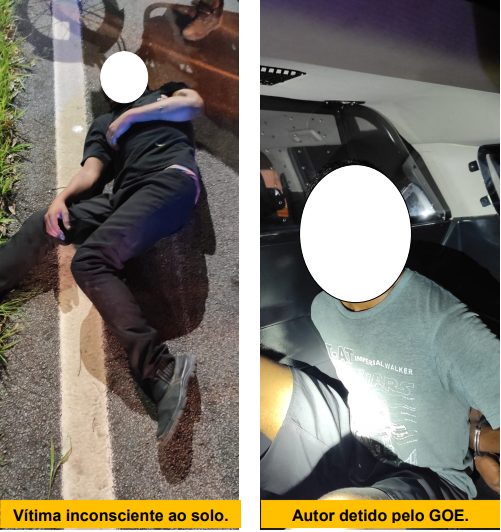 Homem tenta esganar outro em Taubaté e é preso em flagrante pela Polícia Civil