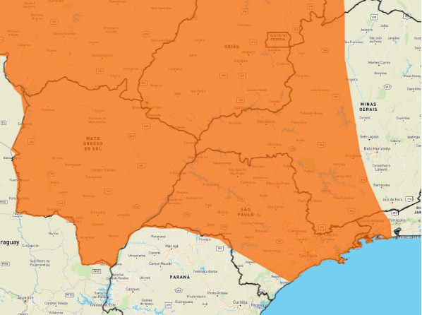 Órgãos de previsão do tempo alertam para chuva forte no Vale do Paraíba e Litoral Norte