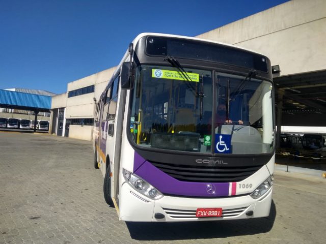 Ônibus do transporte coletivo é roubado em Taubaté