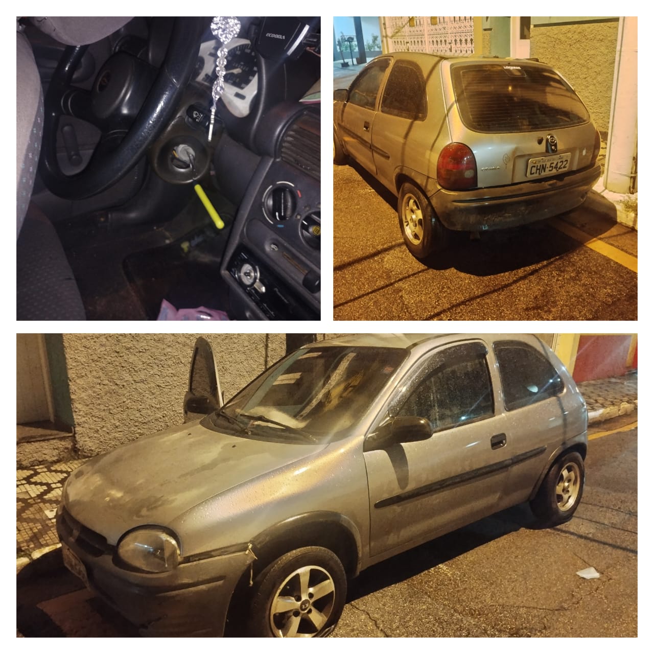 Menores são apreendidos por furto de carro e celular em Caçapava
