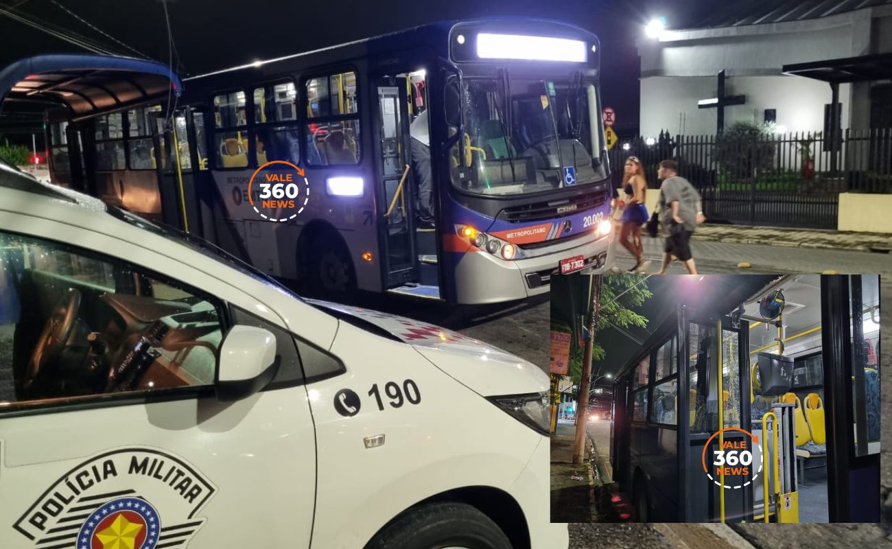 Discussão em ônibus em Taubaté deixa um ferido