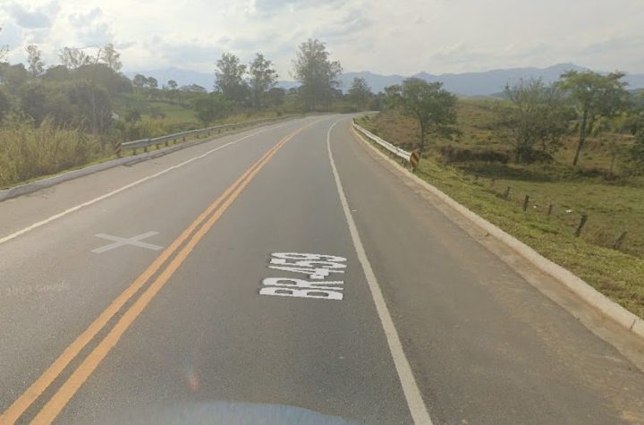 Motociclista morre em colisão frontal contra caminhão na BR-459 em Lorena