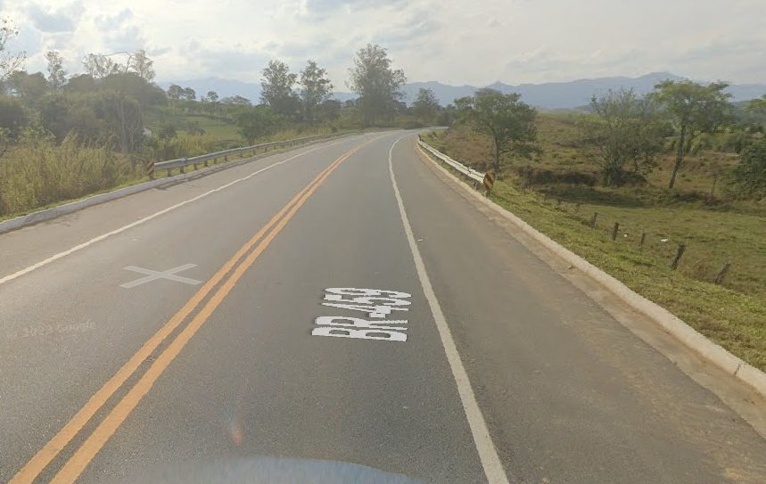 Motociclista morre em colisão frontal contra caminhão na BR-459 em Lorena
