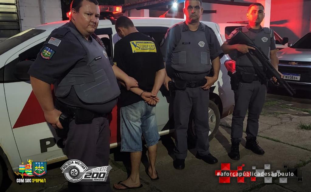 PM prende homem suspeito de ter matado motociclista em Praça de Lagoinha