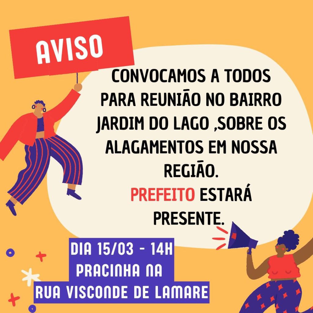 Prefeito era aguardado e não comparece a conversa com moradores do bairro Jardim do lago