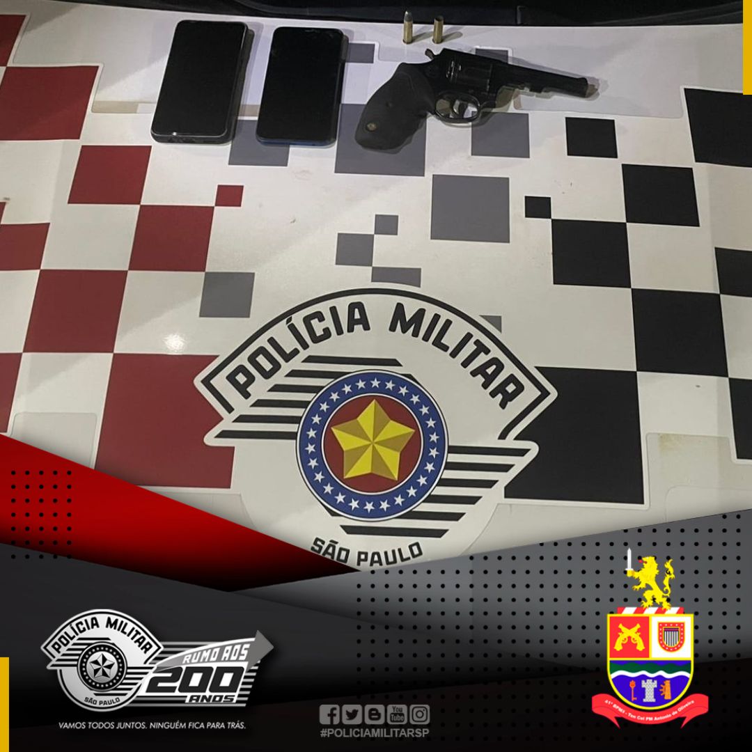 PM de Jacareí prende quatro homens em flagrante após tentativa de homicídio na cidade