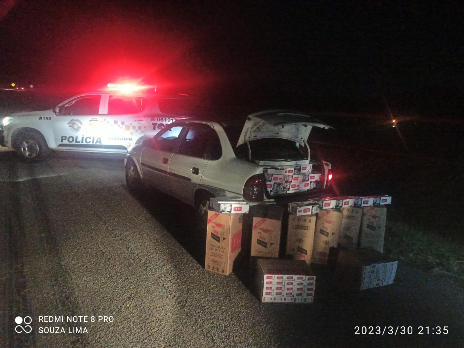 7 mil maços de cigarro contrabandeados do Paraguai são apreendidos em rodovia de Jacareí