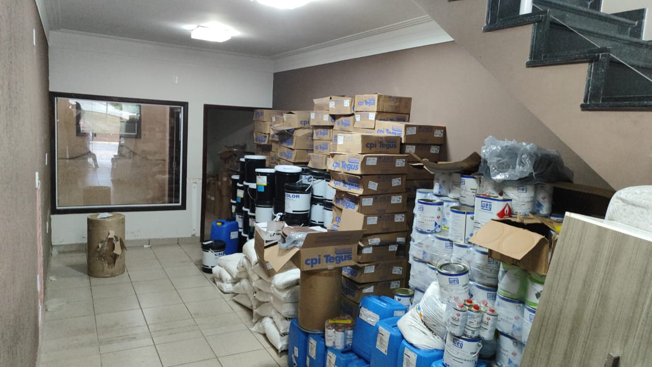 Polícia Civil de Caçapava estoura imóvel que servia para receptação de carga roubada e prende dois suspeitos