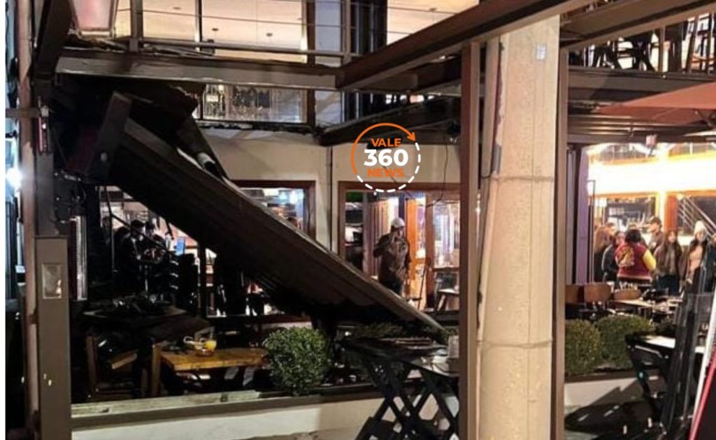 Mezanino de restaurante desaba e deixa feridos em Campos do Jordão