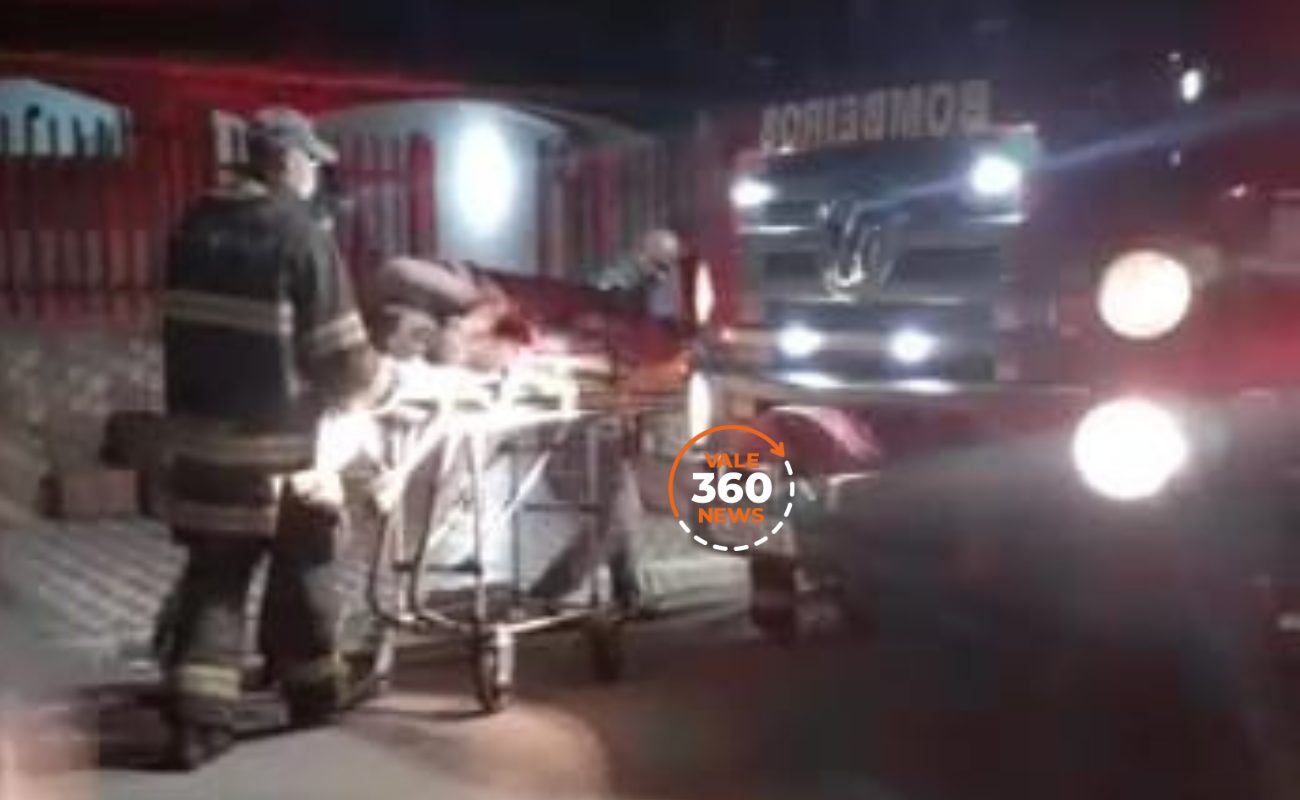 Morador em surto psicótico coloca fogo na própria casa em Taubaté