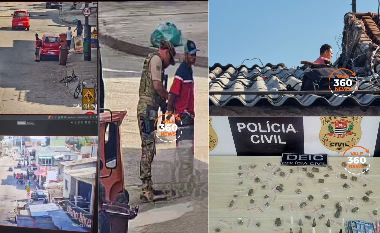 Tráfico na Zona Sul de São José dos Campos é alvo de operação da Polícia Civil, que acha droga k9