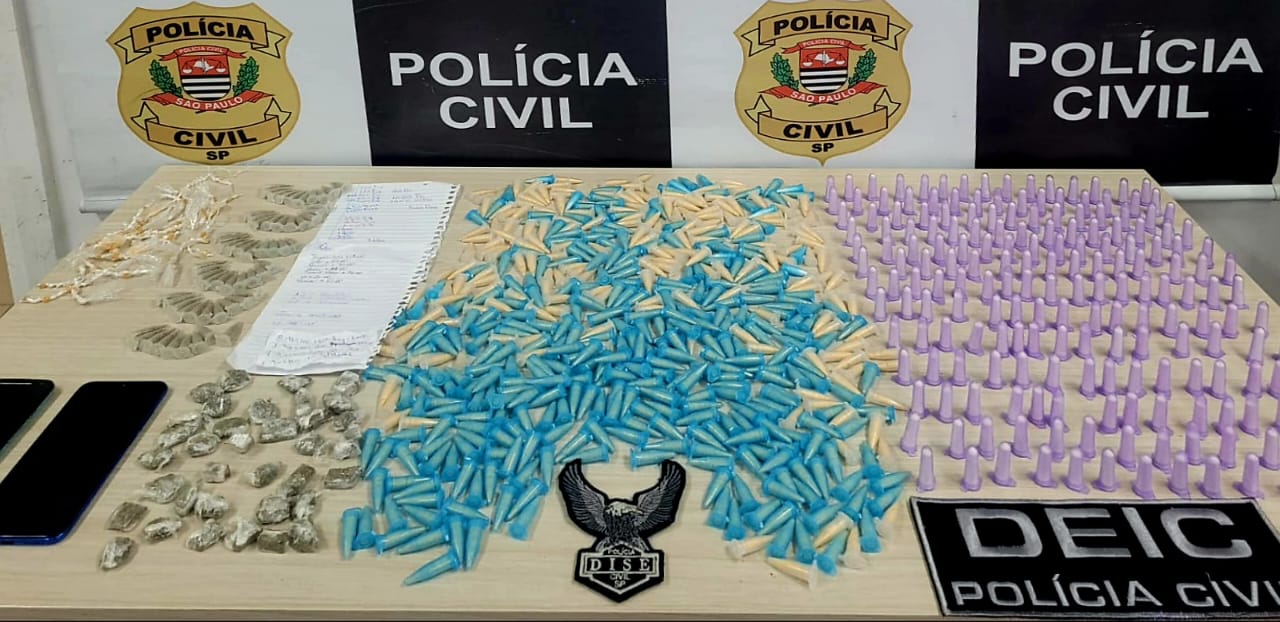 Homem é preso com diversos entorpecentes em São José dos Campos