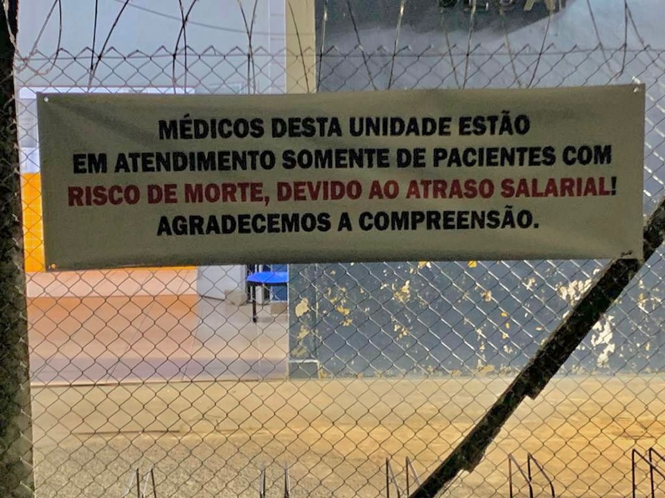 Médicos de UPA, em Taubaté, reclamam de atraso de salário e só atendem casos com risco de morte