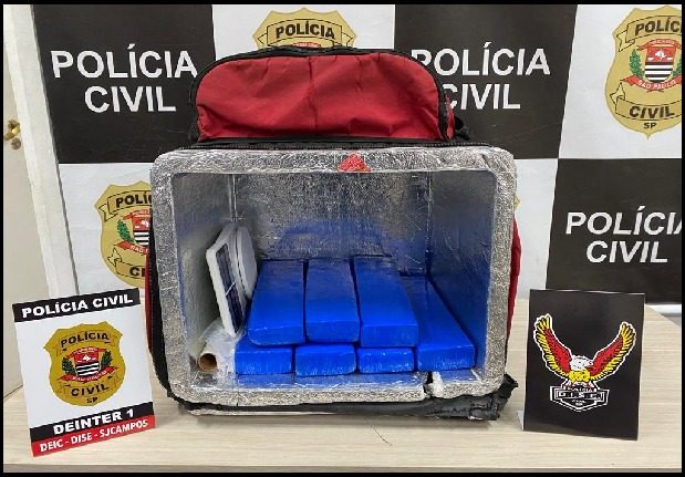 Policiais Civis de São José dos Campos encontram grande quantidade de drogas abandonada em casa da cidade