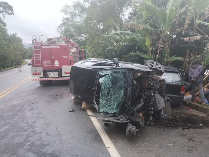 Pai de bebê que morreu em acidente na Rio-Santos, em Ubatuba, não resiste a ferimentos e morre