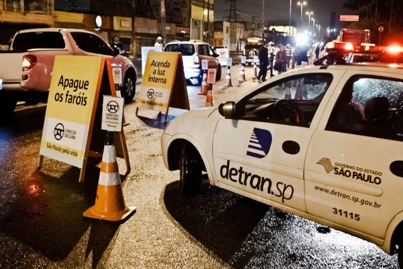 Operação especial da Lei Seca acontece durante toda a semana no Vale do Paraíba e Estado de São Paulo